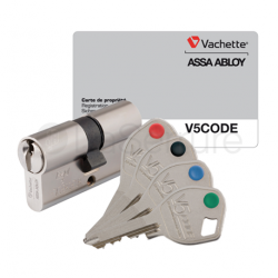 Cylindre Vachette V5code à 2 entrées