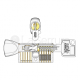 Cylindre Vachette HDI + + à bouton