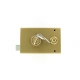 Sérrure JPM VEGA  1 points  horizontale à fouillot Gauche clés plattes - 120400-012A - 3 clés - 45mm