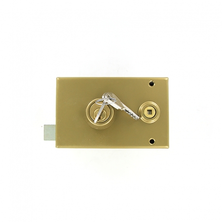 Sérrure JPM VEGA  1 points  horizontale à fouillot Gauche clés plattes - 120400-012A - 3 clés - 45mm