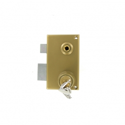 Sérrure JPM VEGA 1 points  verticale à fouillot Gauche clés plattes - 121100-012A - 3 clés  45mm