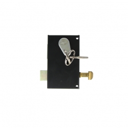 Sérrure JPM 1 point  verticale à tirage Gauche clés à gorges - 127000-012A - 2 clés