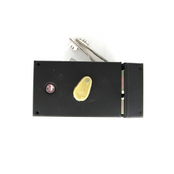 Sérrure JPM 1 point  horizontale à fouillot DROITE clés à gorges - 114000-012A - 2 clés