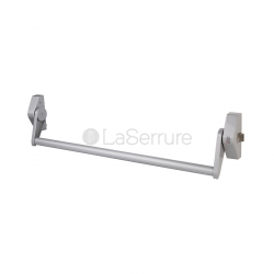 Push barre antipanique Vachette 6500 - 1 pêne latéral avec contre-pêne - pour portes pvc et alu 