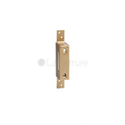 Gâche pour verrou 1 point 44 - gâche haute à pattes - porte de recouvrement